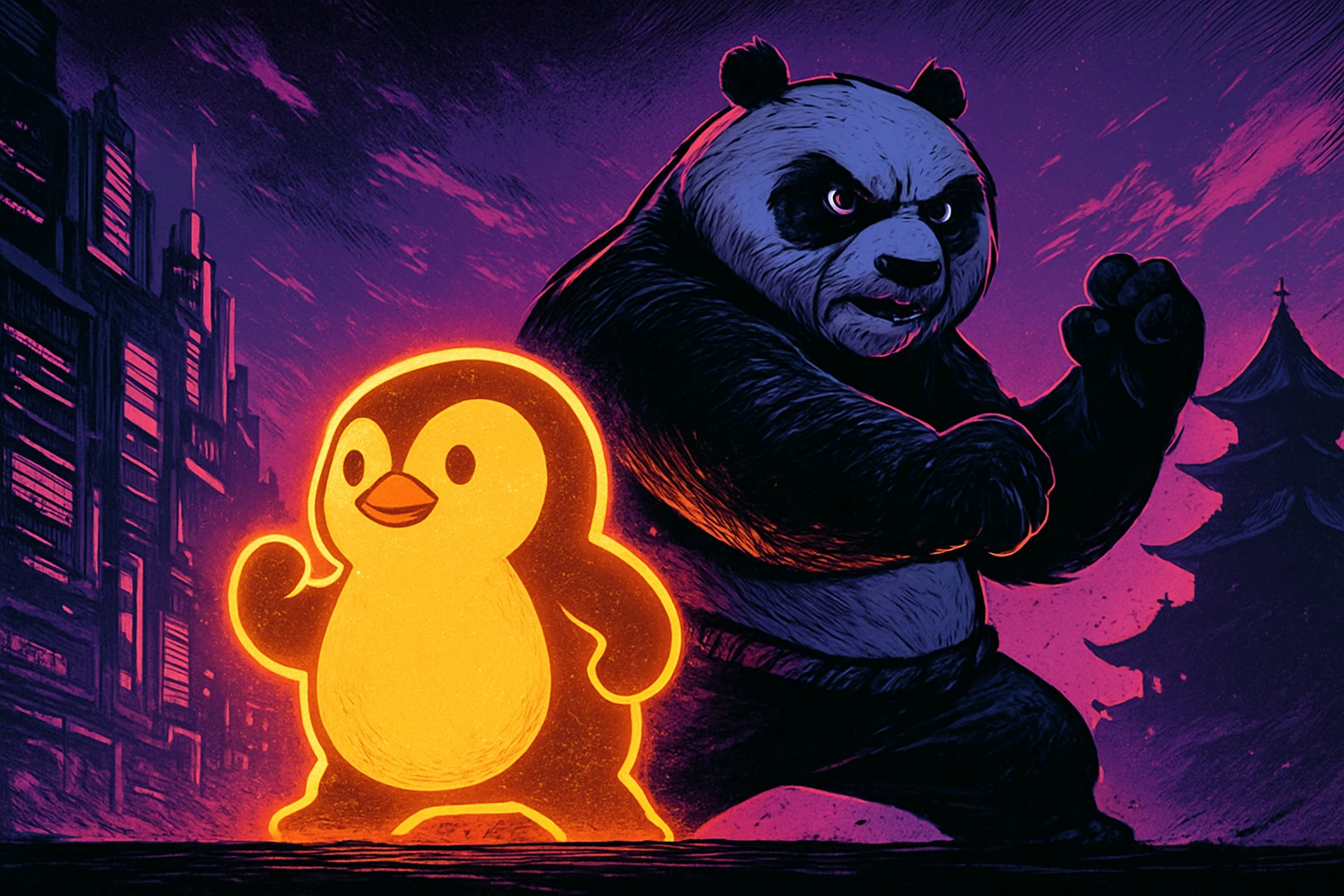 Pudgy Penguins anuncia colaboração com “Kung Fu Panda”, Pudgy Penguins atravessa o universo DreamWorks